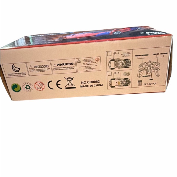 New Spider-Man Transforming RC Car 1:18 Scale - Robot Deformation Car 2.4GHz - Picture 3 of 3